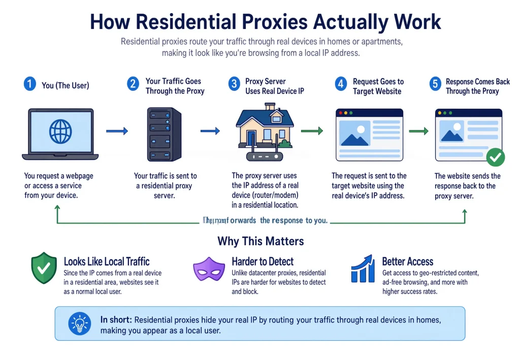 How Residential Proxies Actually Work