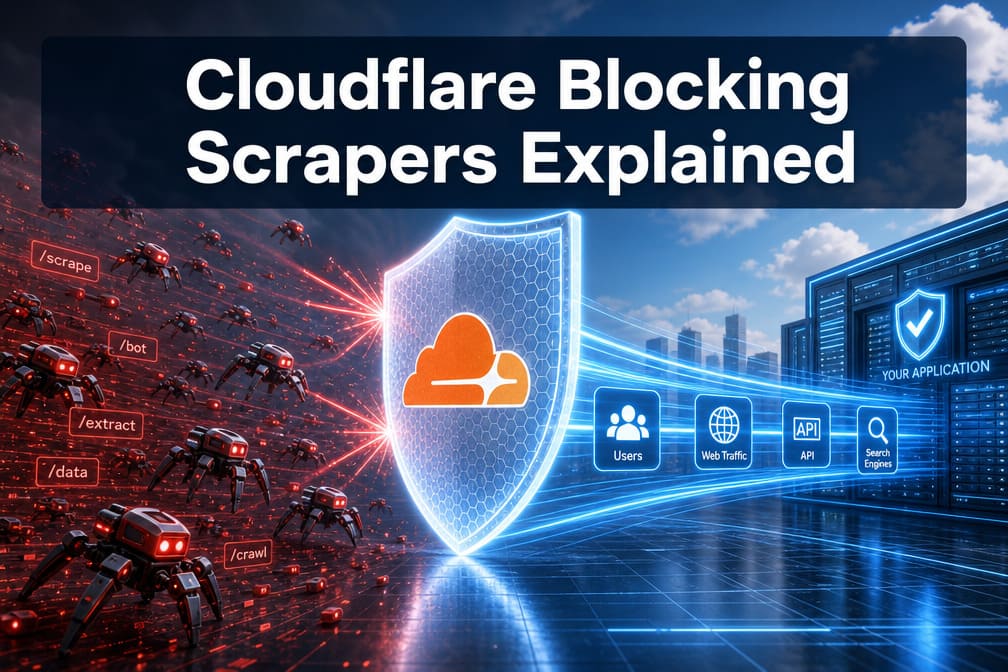 Cloudflare Blocking Scrapers Explained